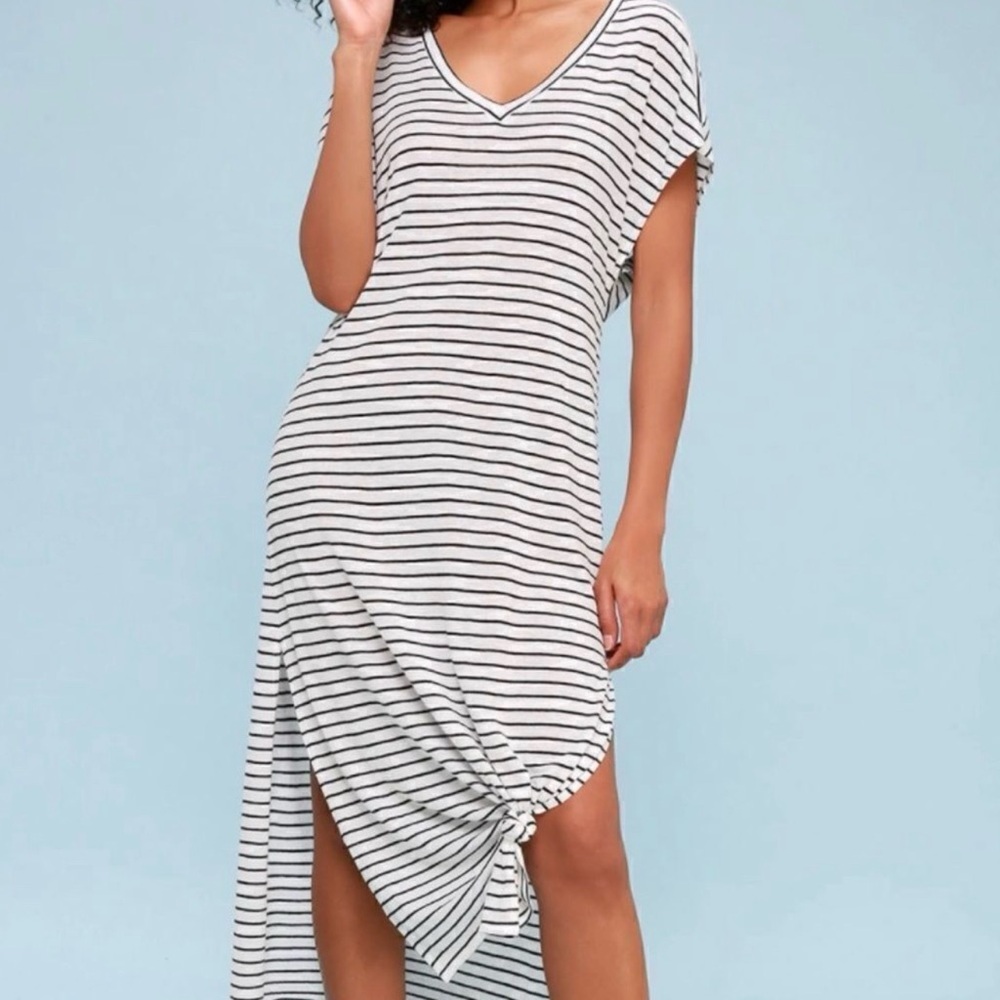 Amuse Society basic beach midi dress cover up